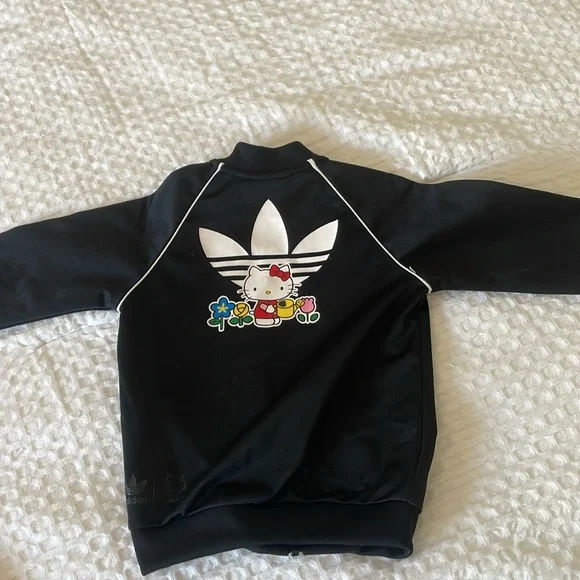 Adidas Black Hello Kitty Tracksuit